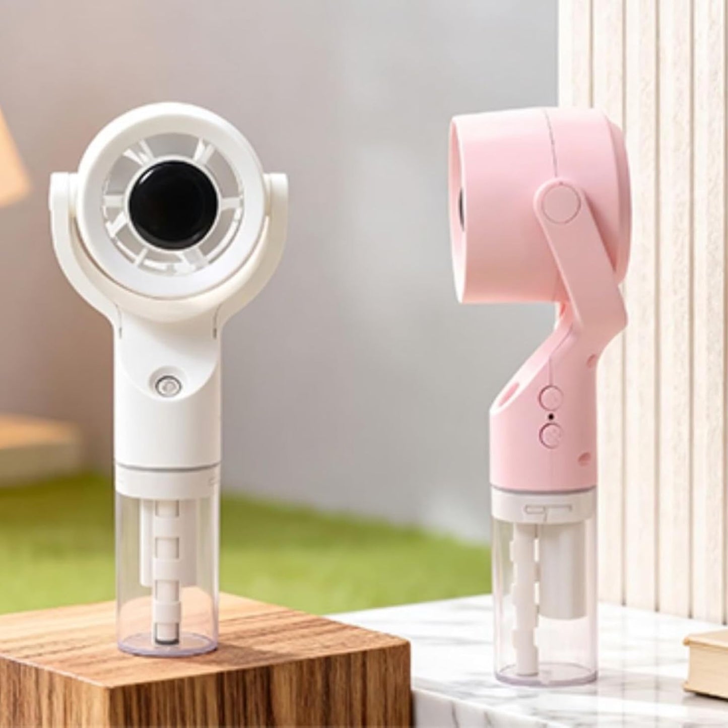 مروحة رذاذ محمولة